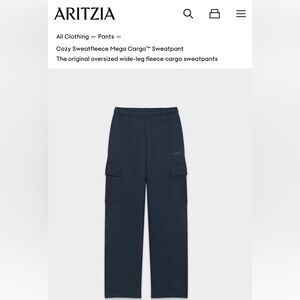 TNA FLEECE MEGA CARGO™ SWEATPANT
116230, Colour: ADMIRAL, Size: M